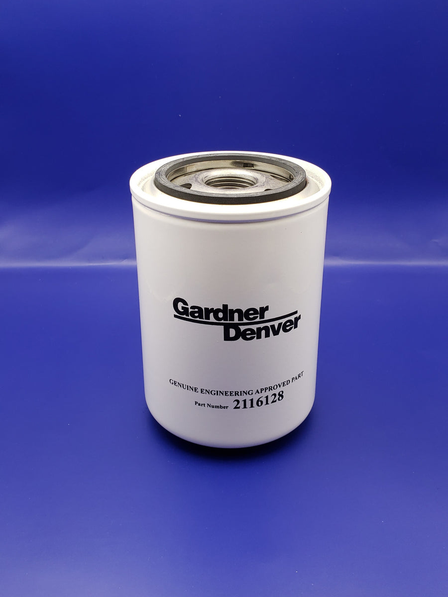 2116128: ELEMENT OIL FILTER W/SEAL RING(12AT) – Air Compressor Supply