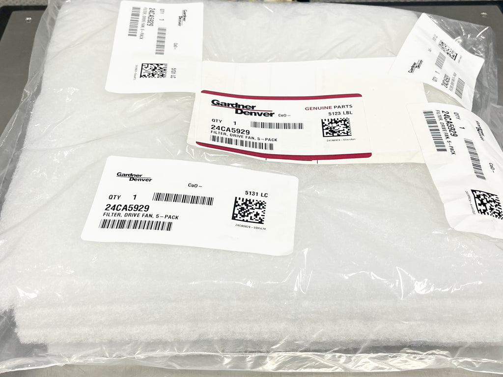 24CA5929: ELECTL ,FAN/FILTERS 5PACK 12x12 PAD