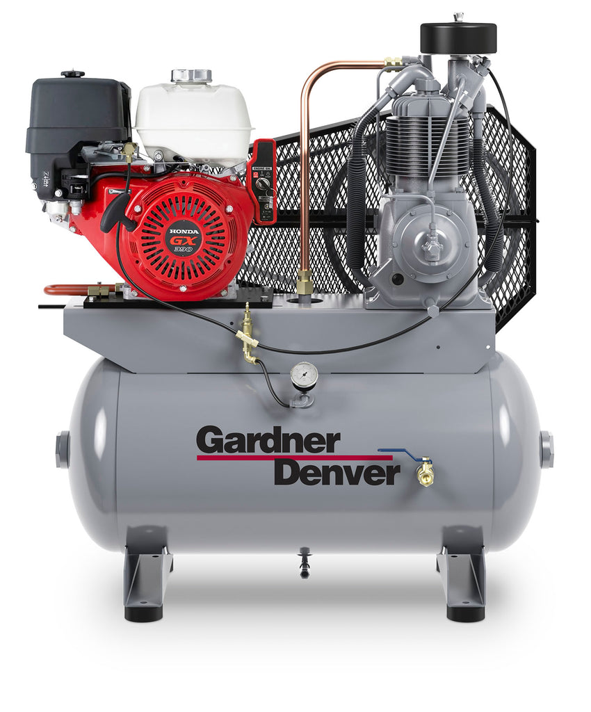 HGR7-3H: COMPRESSOR 13HP GASOLINE HONDA 30 GAL HORIZONTAL, CONFIG GR2-30A-E03